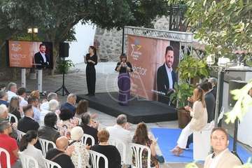 Acto de presentación de Héctor Suárez como candidato a la Alcaldía de Telde/TA.
